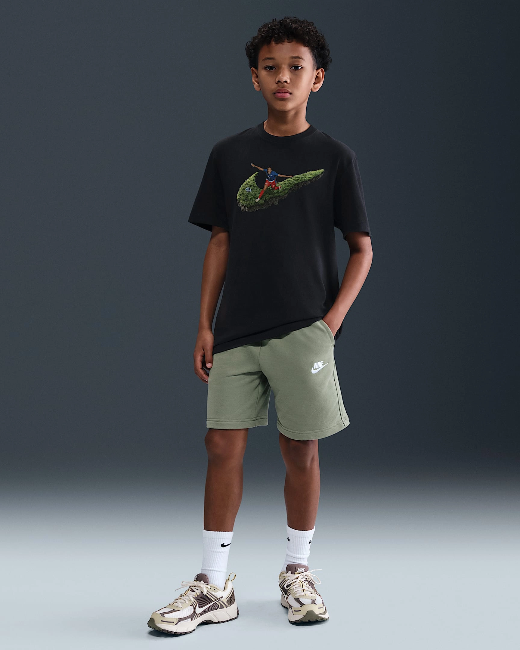Caitlin Clark: Sejr! Fed Nike T-shirt til børn – Basketballglæde, klar til kamp, vind med stil!